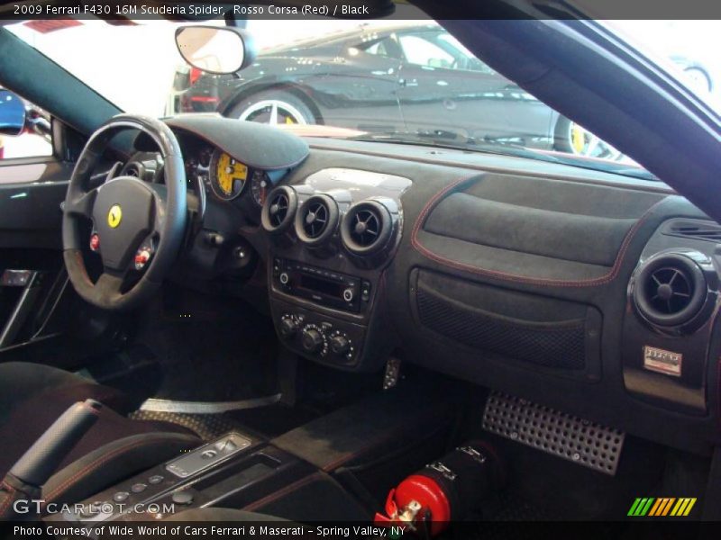 Rosso Corsa (Red) / Black 2009 Ferrari F430 16M Scuderia Spider