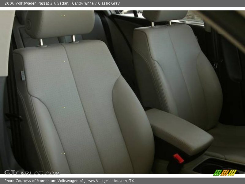 Candy White / Classic Grey 2006 Volkswagen Passat 3.6 Sedan