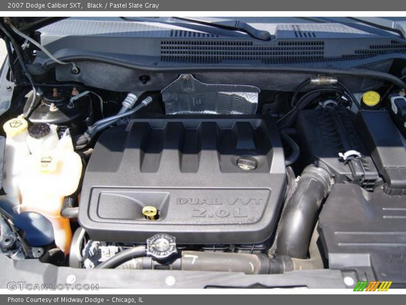 Black / Pastel Slate Gray 2007 Dodge Caliber SXT