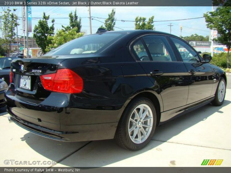 Jet Black / Oyster/Black Dakota Leather 2010 BMW 3 Series 328i xDrive Sedan