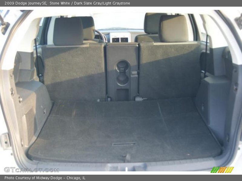 Stone White / Dark Slate Gray/Light Graystone 2009 Dodge Journey SE