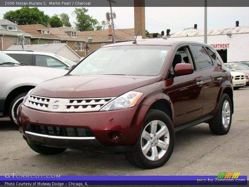 Merlot Pearl / Charcoal 2006 Nissan Murano S