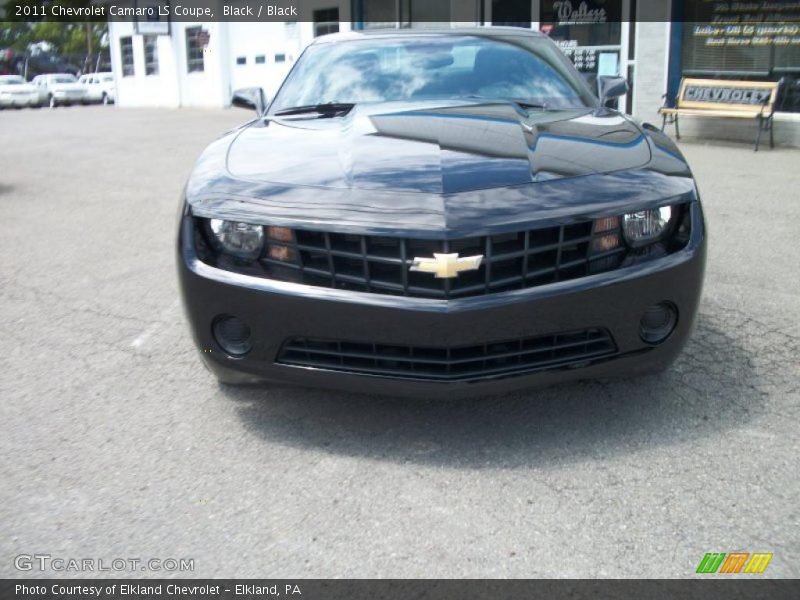 Black / Black 2011 Chevrolet Camaro LS Coupe
