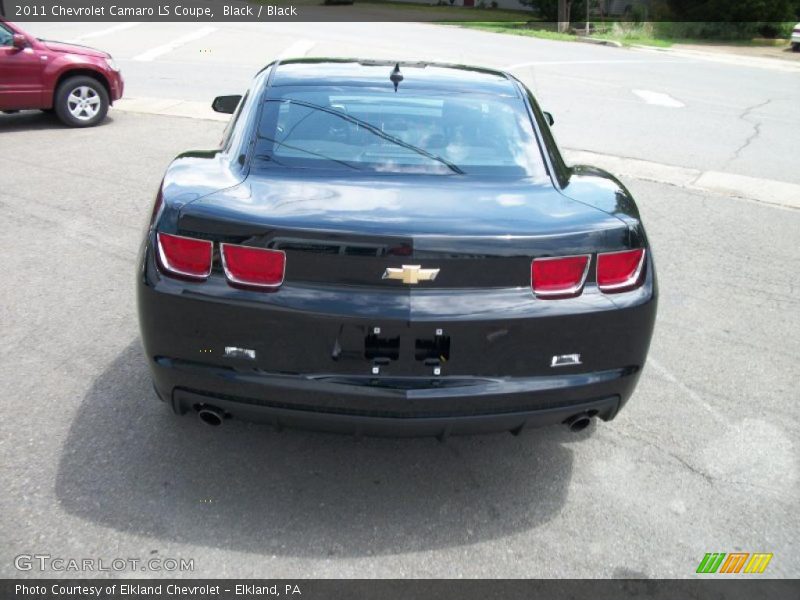 Black / Black 2011 Chevrolet Camaro LS Coupe