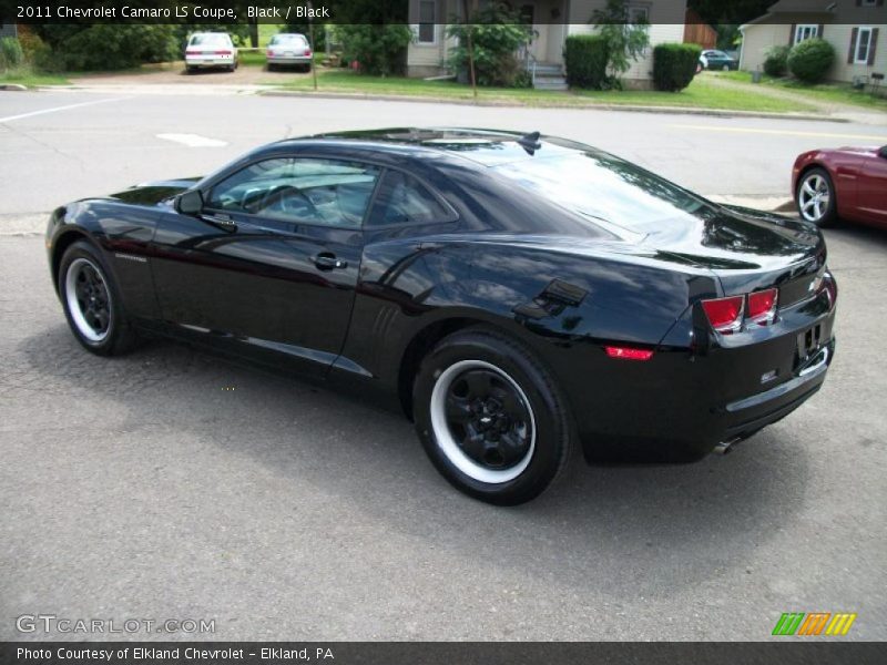 Black / Black 2011 Chevrolet Camaro LS Coupe