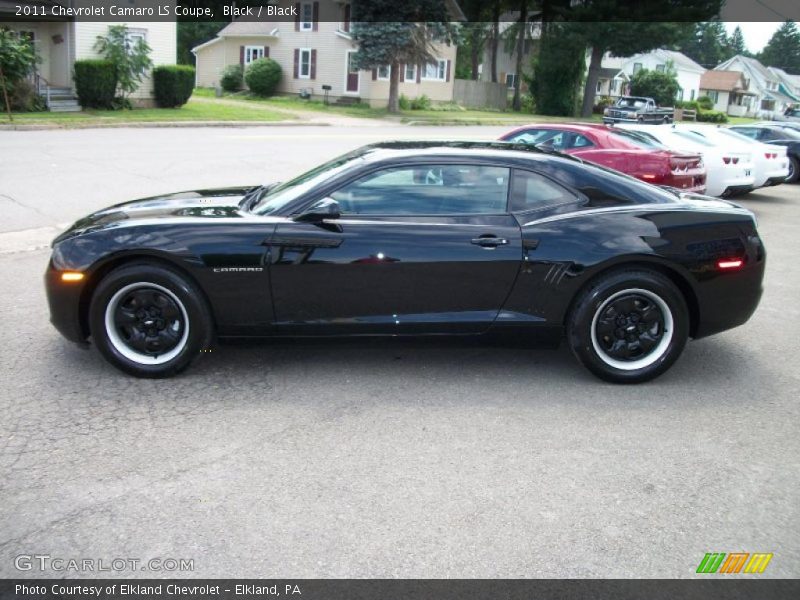Black / Black 2011 Chevrolet Camaro LS Coupe