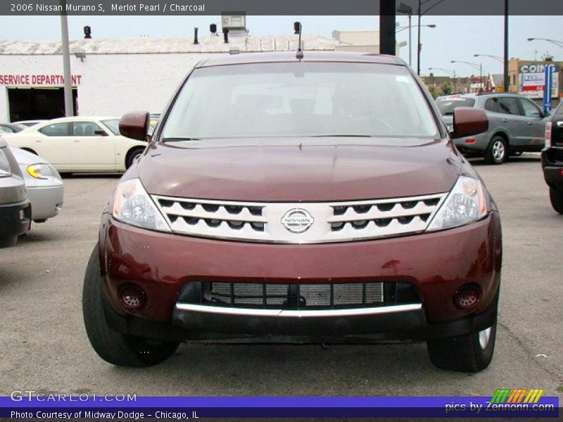Merlot Pearl / Charcoal 2006 Nissan Murano S