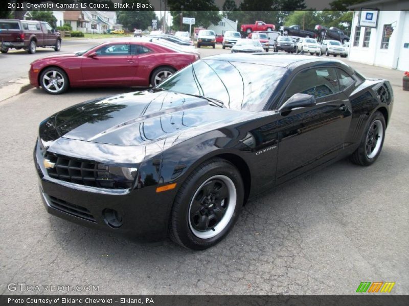 Black / Black 2011 Chevrolet Camaro LS Coupe