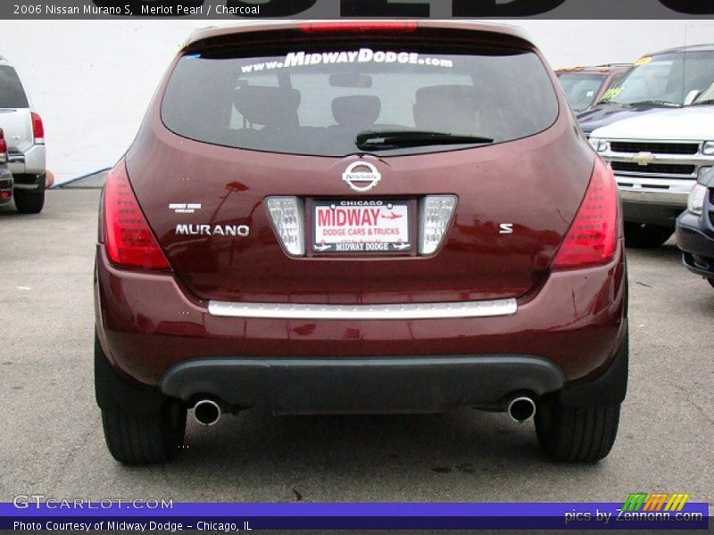 Merlot Pearl / Charcoal 2006 Nissan Murano S