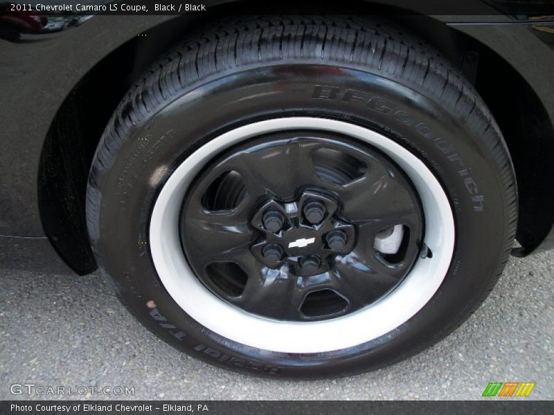 Black / Black 2011 Chevrolet Camaro LS Coupe