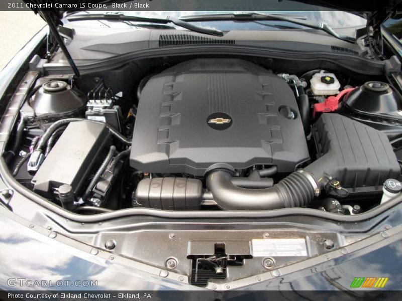 Black / Black 2011 Chevrolet Camaro LS Coupe