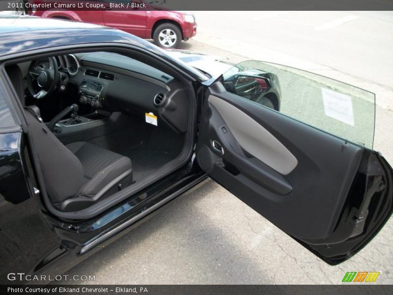 Black / Black 2011 Chevrolet Camaro LS Coupe
