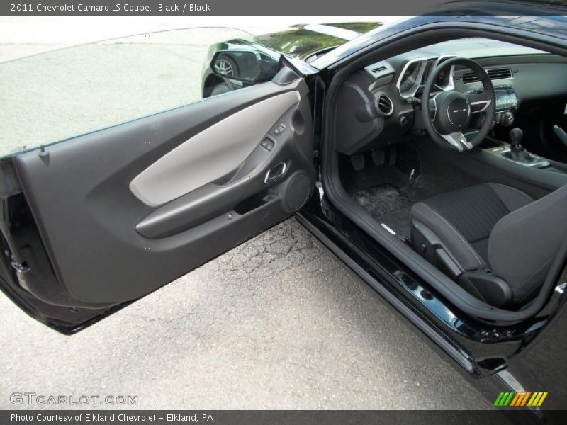 Black / Black 2011 Chevrolet Camaro LS Coupe