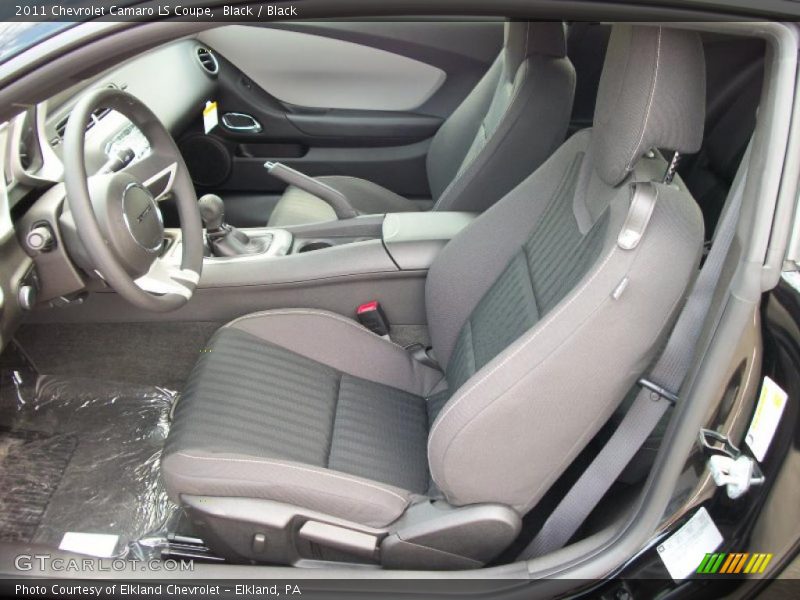 Black / Black 2011 Chevrolet Camaro LS Coupe