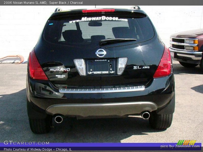 Super Black / Charcoal 2006 Nissan Murano SL AWD