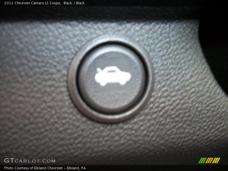 Black / Black 2011 Chevrolet Camaro LS Coupe
