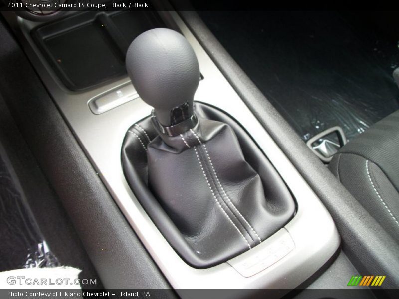 Black / Black 2011 Chevrolet Camaro LS Coupe