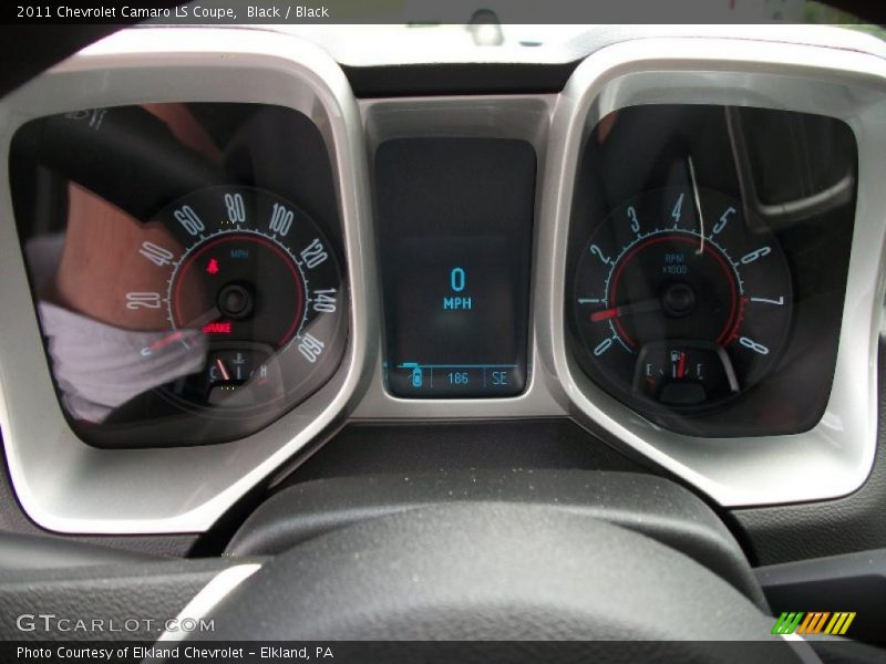 Black / Black 2011 Chevrolet Camaro LS Coupe