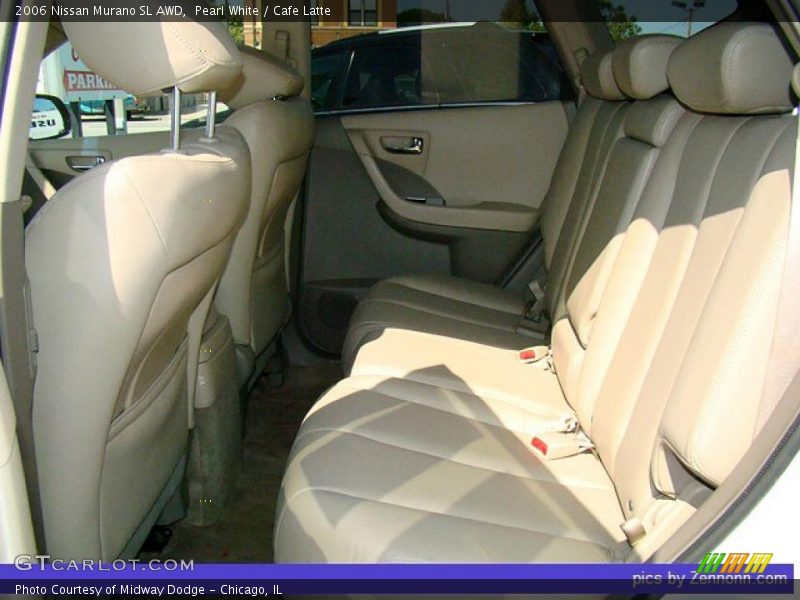 Pearl White / Cafe Latte 2006 Nissan Murano SL AWD