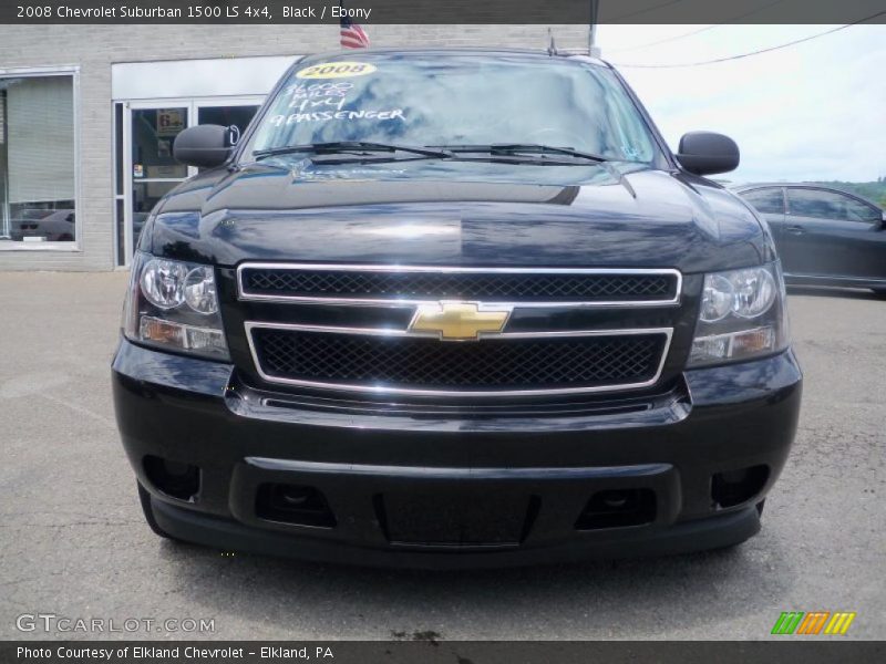 Black / Ebony 2008 Chevrolet Suburban 1500 LS 4x4