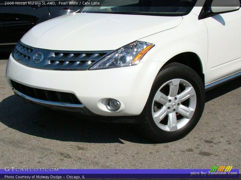 Pearl White / Cafe Latte 2006 Nissan Murano SL AWD