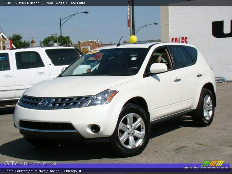 Pearl White / Cafe Latte 2006 Nissan Murano S