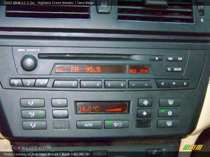 Highland Green Metallic / Sand Beige 2007 BMW X3 3.0si