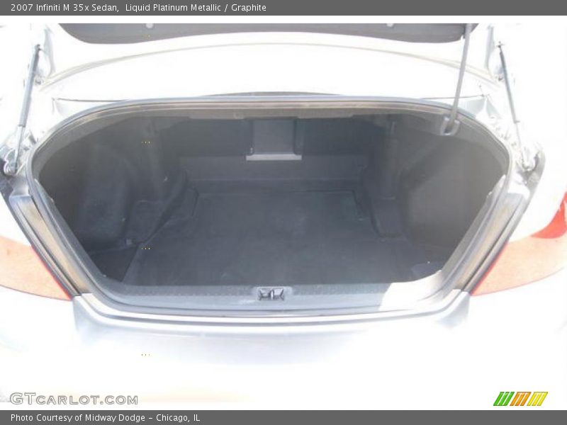 Liquid Platinum Metallic / Graphite 2007 Infiniti M 35x Sedan