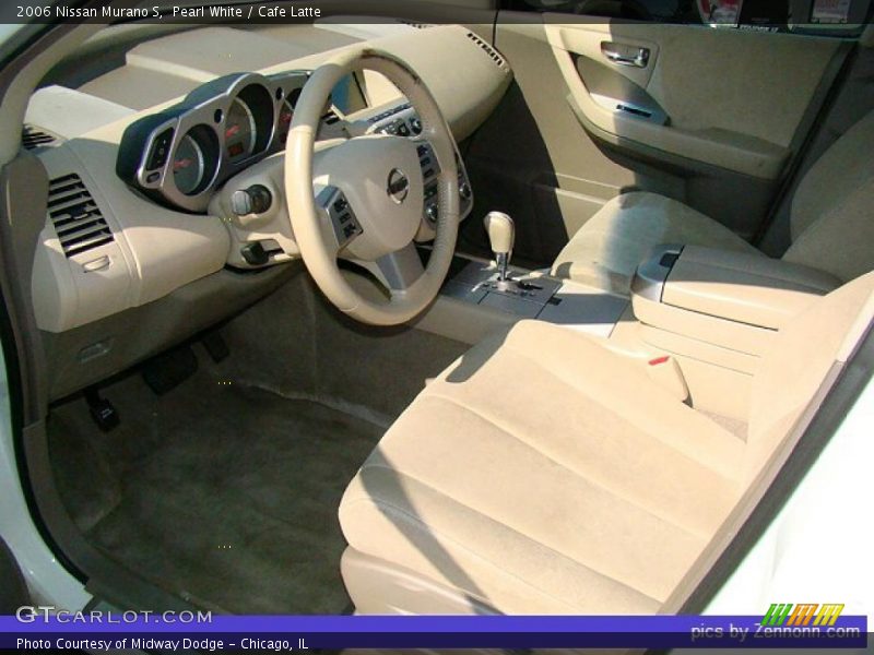 Pearl White / Cafe Latte 2006 Nissan Murano S
