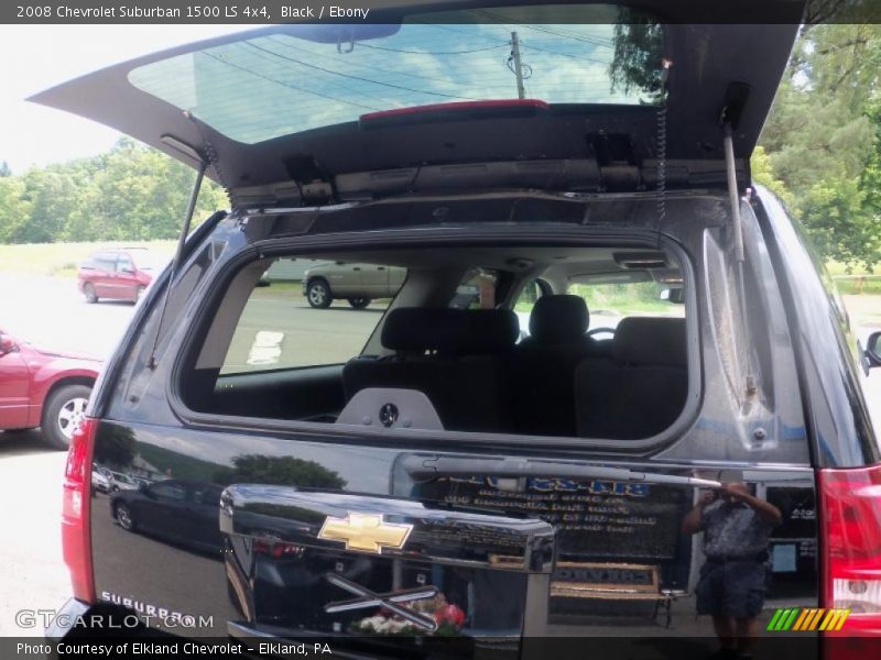 Black / Ebony 2008 Chevrolet Suburban 1500 LS 4x4