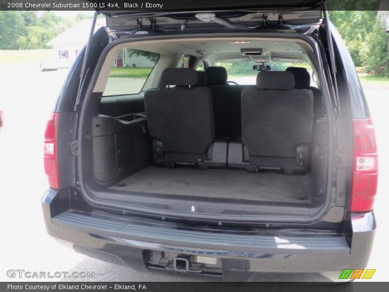 Black / Ebony 2008 Chevrolet Suburban 1500 LS 4x4