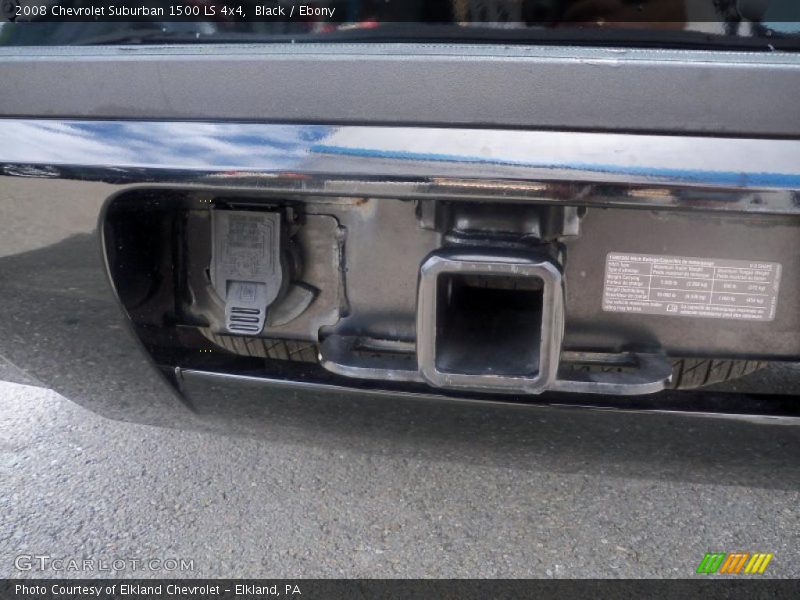 Black / Ebony 2008 Chevrolet Suburban 1500 LS 4x4