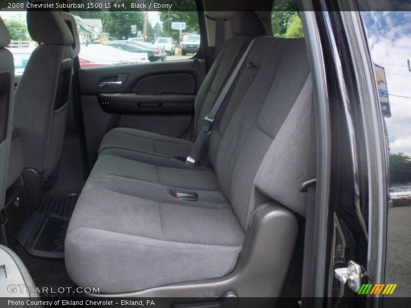 Black / Ebony 2008 Chevrolet Suburban 1500 LS 4x4