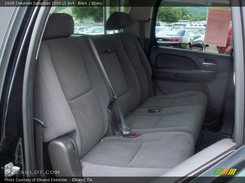 Black / Ebony 2008 Chevrolet Suburban 1500 LS 4x4