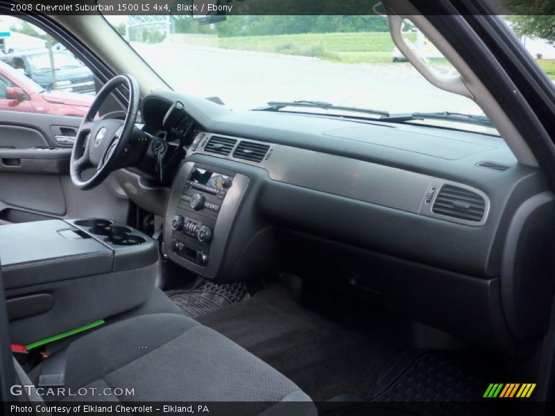 Black / Ebony 2008 Chevrolet Suburban 1500 LS 4x4