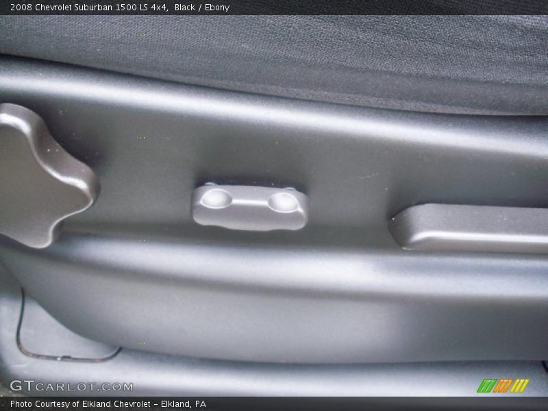 Black / Ebony 2008 Chevrolet Suburban 1500 LS 4x4