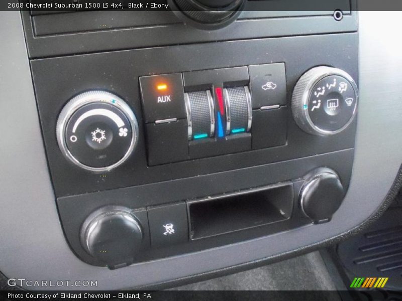 Black / Ebony 2008 Chevrolet Suburban 1500 LS 4x4