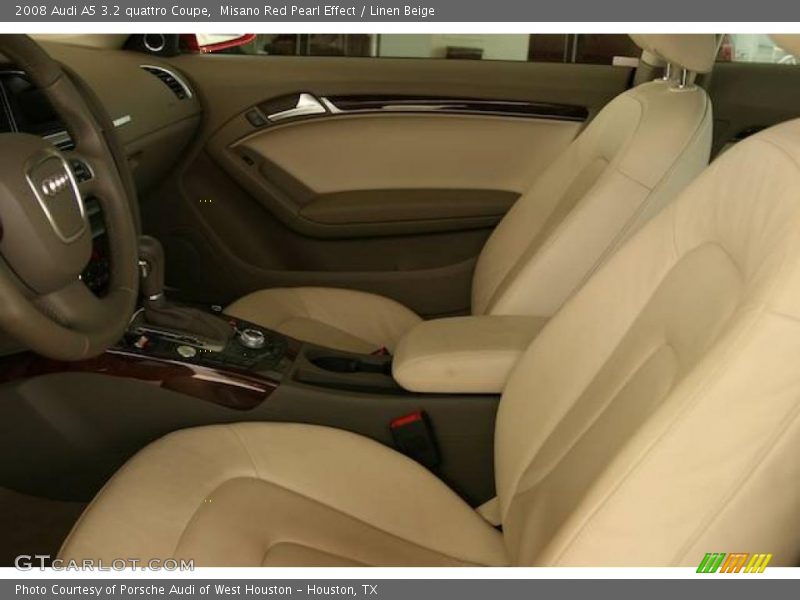 Misano Red Pearl Effect / Linen Beige 2008 Audi A5 3.2 quattro Coupe