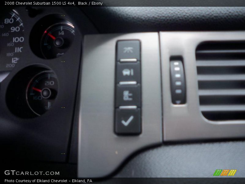 Black / Ebony 2008 Chevrolet Suburban 1500 LS 4x4