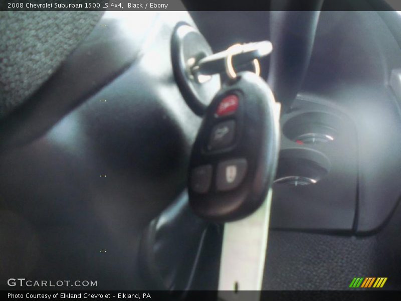 Black / Ebony 2008 Chevrolet Suburban 1500 LS 4x4