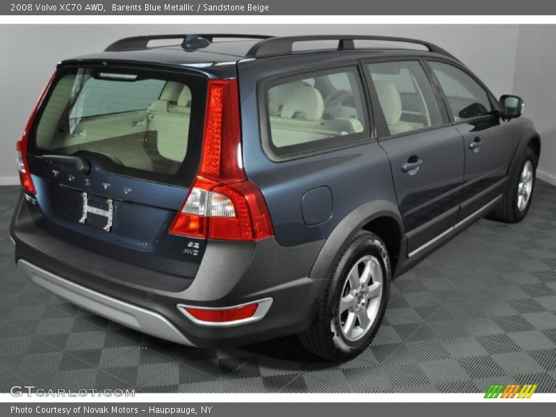 Barents Blue Metallic / Sandstone Beige 2008 Volvo XC70 AWD