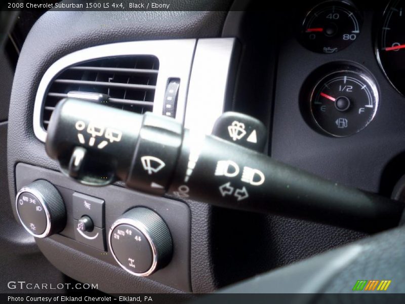 Black / Ebony 2008 Chevrolet Suburban 1500 LS 4x4