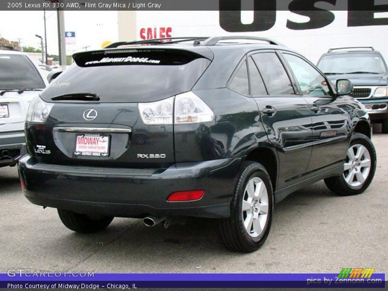 Flint Gray Mica / Light Gray 2005 Lexus RX 330 AWD