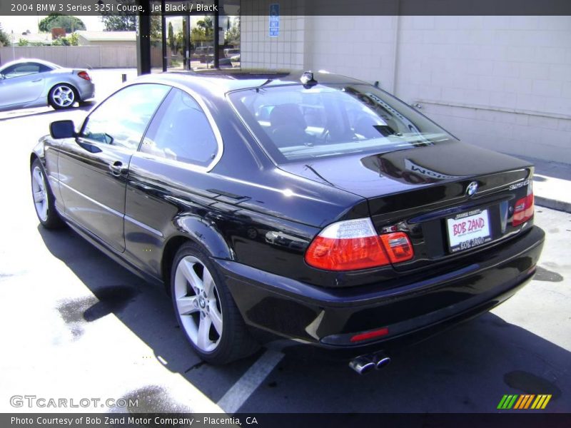 Jet Black / Black 2004 BMW 3 Series 325i Coupe