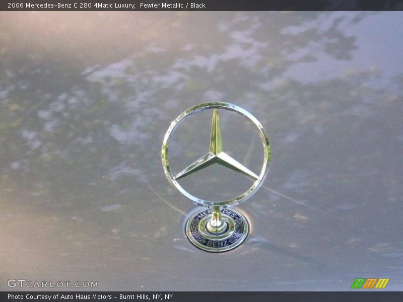 Pewter Metallic / Black 2006 Mercedes-Benz C 280 4Matic Luxury