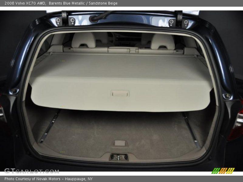 Barents Blue Metallic / Sandstone Beige 2008 Volvo XC70 AWD