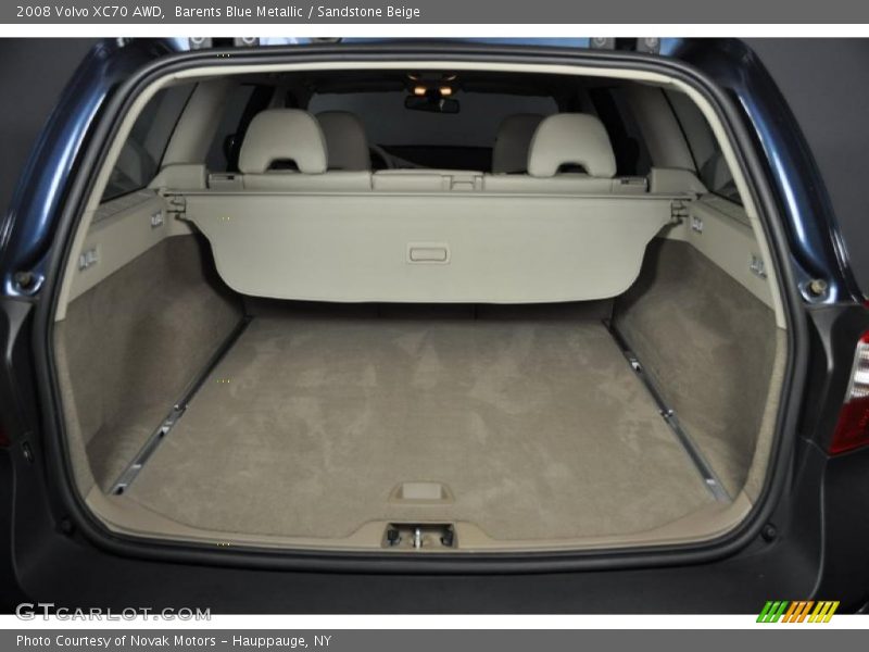 Barents Blue Metallic / Sandstone Beige 2008 Volvo XC70 AWD
