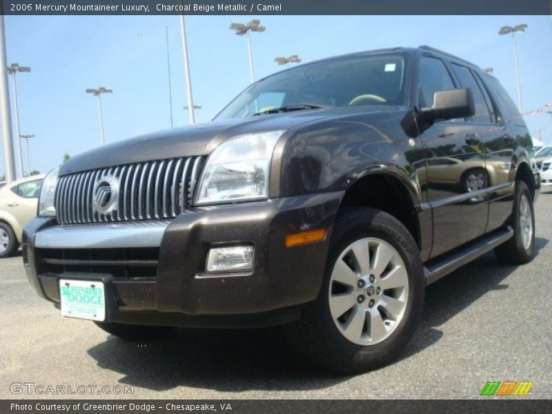 Charcoal Beige Metallic / Camel 2006 Mercury Mountaineer Luxury