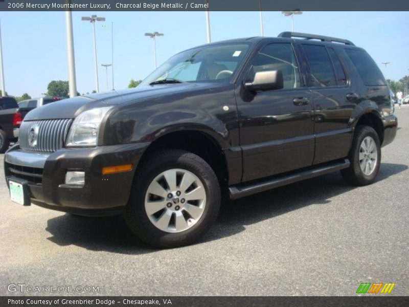 Charcoal Beige Metallic / Camel 2006 Mercury Mountaineer Luxury
