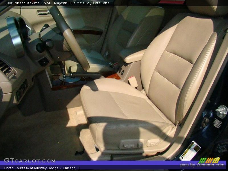 Majestic Blue Metallic / Cafe Latte 2006 Nissan Maxima 3.5 SL